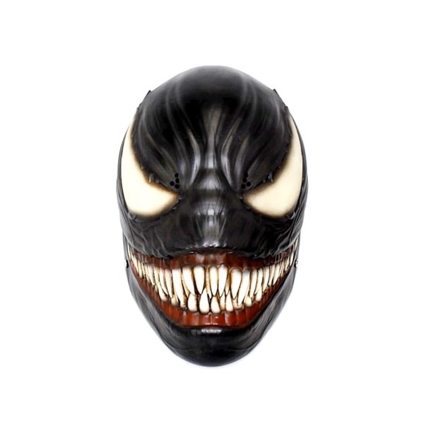 Venom Mask Skrämmande mask Resin Cosplay rekvisita för Halloween-fest
