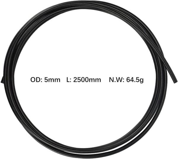 Hydraulisk bromsslangssats, 250 cm cykelskivbromsslang för BH59 BH90-cyklar