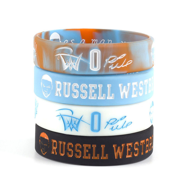 4st Westbrook Basketball Star Silikonarmband Herrarmband Utomhussportarmband