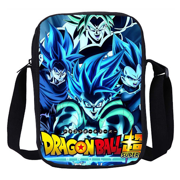 Super Dragon Ball Bolsa Mensageiro de Ombro Diário para Crianças