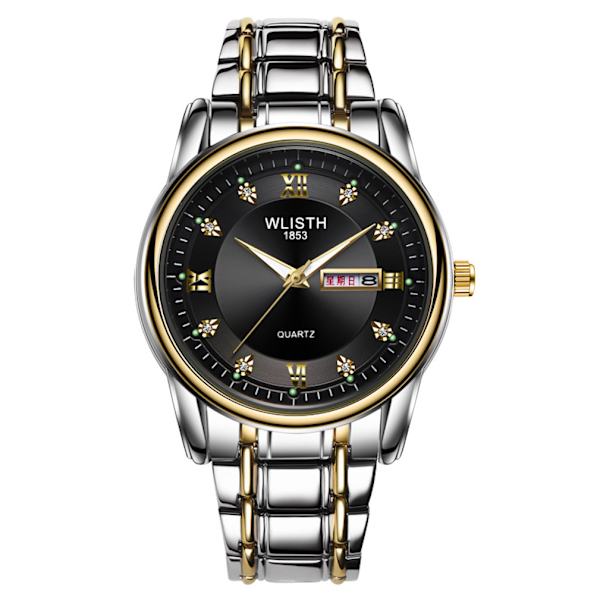 Herr Quartz Watch Casual Watch Vattentät Lysande