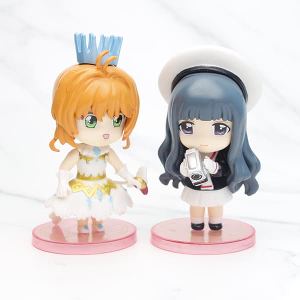 6 st Cardcaptor Sakura Chibi-figurer 6-11 cm PVC Anime Samlarset