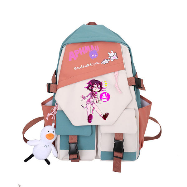 Aphmau Anime skolryggsäck Casual Daypack Ryggsäck Cool bokväska