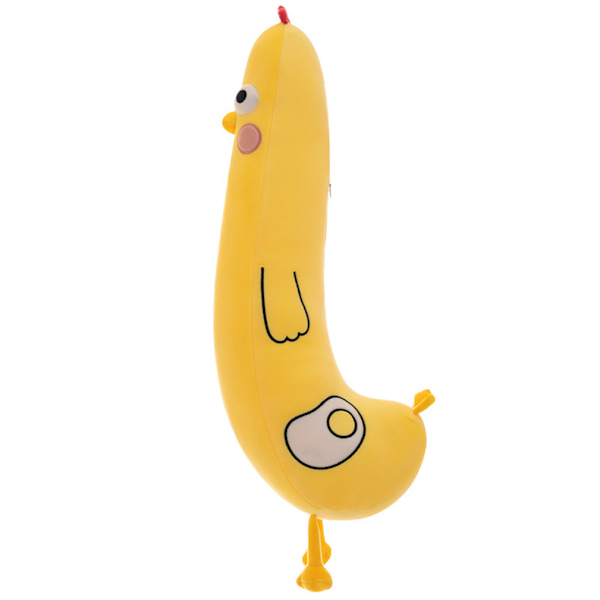 Gul Poult Plyschleksak Barngåva 70cm