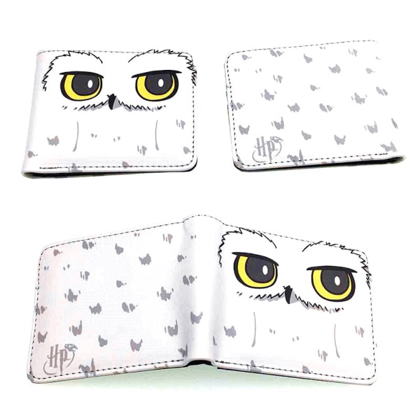 Owl Anime plånbok Bifold kort plånbok plånbok med myntficka