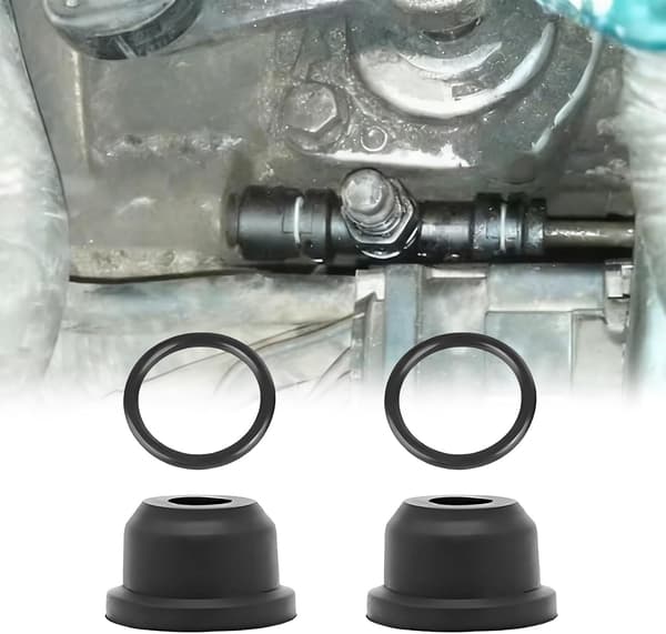 2-pack reparationssats för kopplingsslavcylinder gummipackningar O-ringar 1K0798741