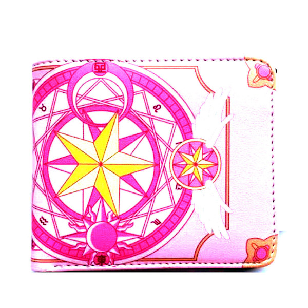 Sailor Moon Anime Plånbok Bifold Kort plånbok plånbok med myntficka