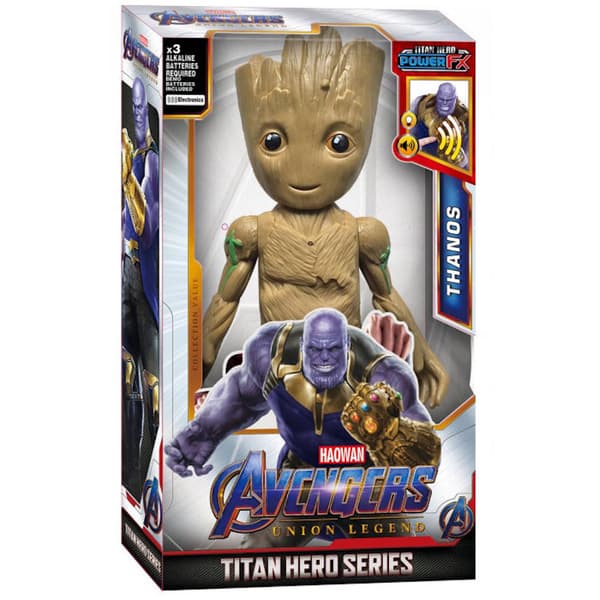 Baby Groot Actionfigur Leksak Anime Samlarobjekt Modell