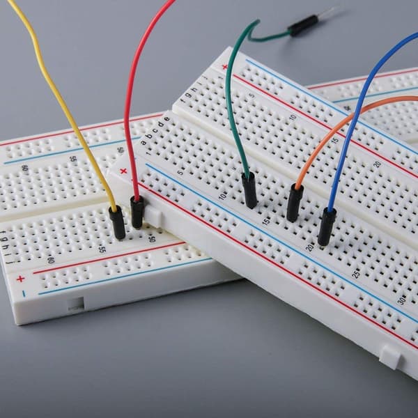 3-pak 830 loddefrie breadboards med 830 forbindelsespunkter til DIY-kredsløbsprototyping