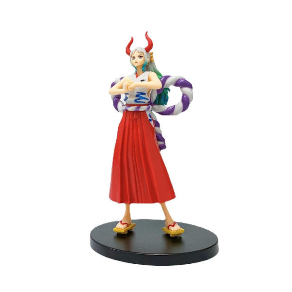 Yamato Stand Pose One Piece Anime Toy Model 19cm