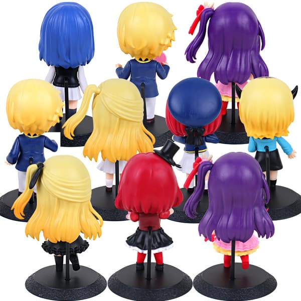 10 stk. Oshi No Ko Chibi PVC-figurer 10 cm anime-karaktermodel udstillingssæt