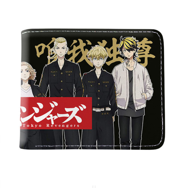 Boy Hanako Anime plånbok Bifold kort plånbok plånbok med myntficka