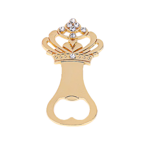 10 st Crown Bröllopsförmåner Flasköppnare Gäst Souvenir Present Set