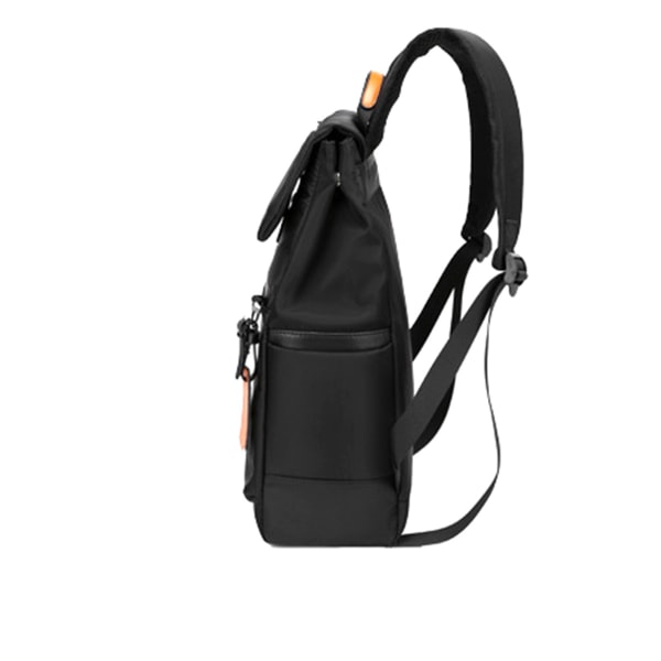 14 tums bärbar ryggsäck Casual resväska Skolbokväska för man black