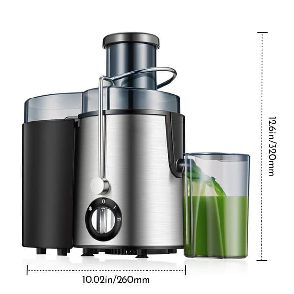 RAF Elektrisk juicepress i rostfritt stål med stor kapacitet