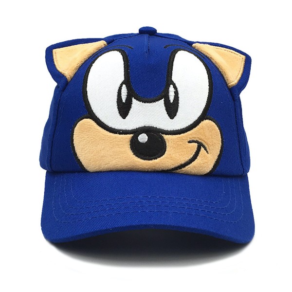 Hedgehog Sonic cap Bekväm Snapback justerbar sporthatt för barn