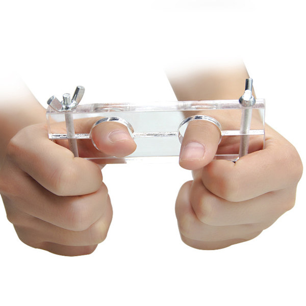 Finger Escape Technique Tumme Magic Trick Trollkarl Närbild Rekvisita Jippon Prank Tool