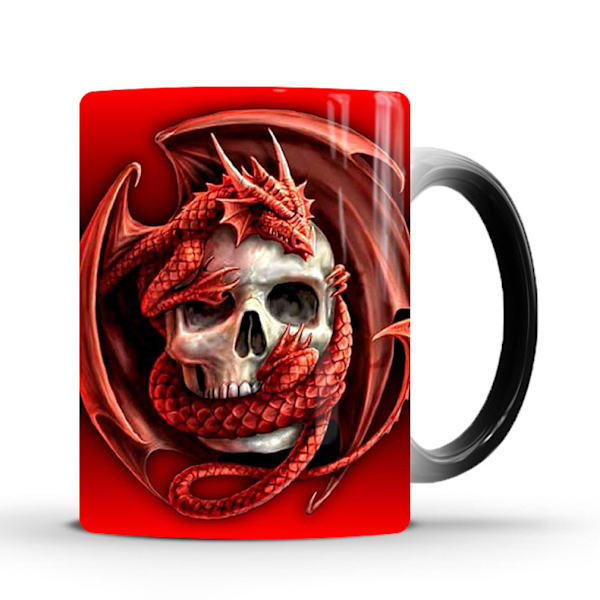 Game Of Thrones färgskiftande mugg Keramisk kaffemugg Thermal tekopp Nyhetspresent