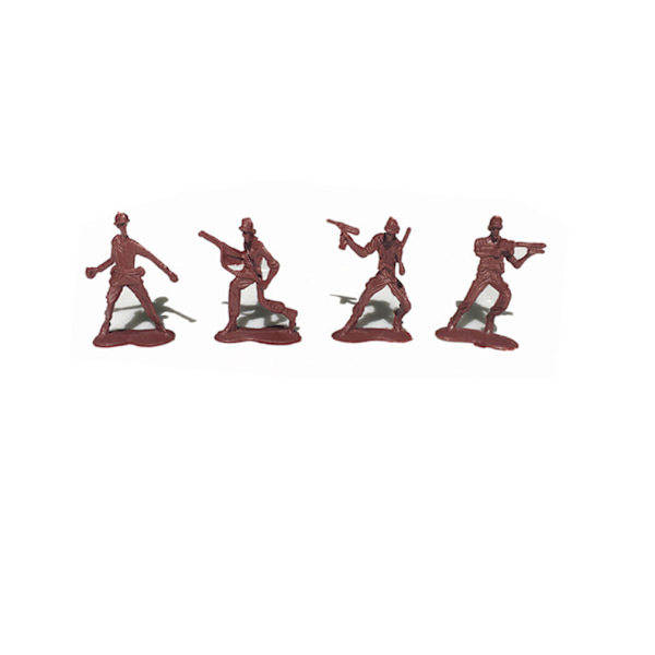 238st mini militärfigurer set med soldatsimuleringsleksak Green