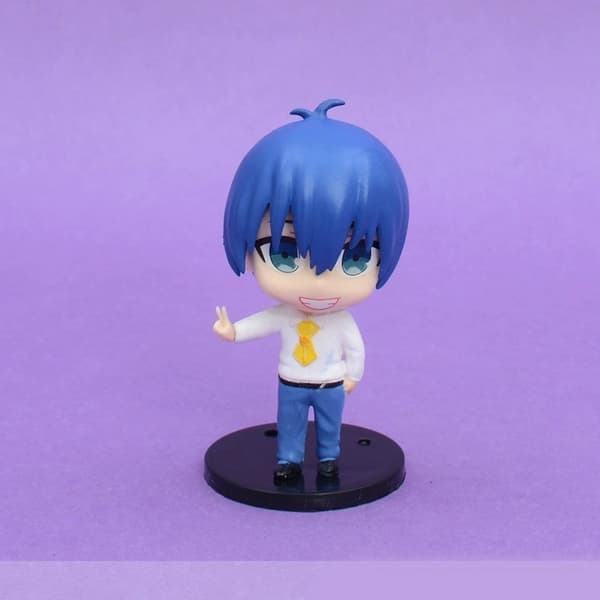 5 st Blue Lock Isagi Bachira PVC Chibi-figurset 9 cm