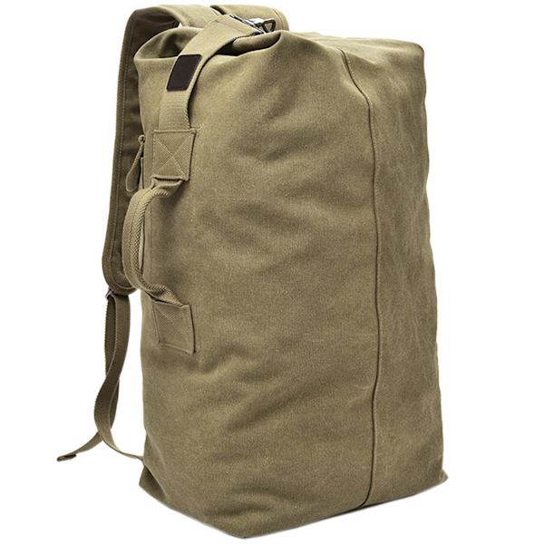 Sportryggsäck Beige skolväska Reseryggsäck för man multicolor