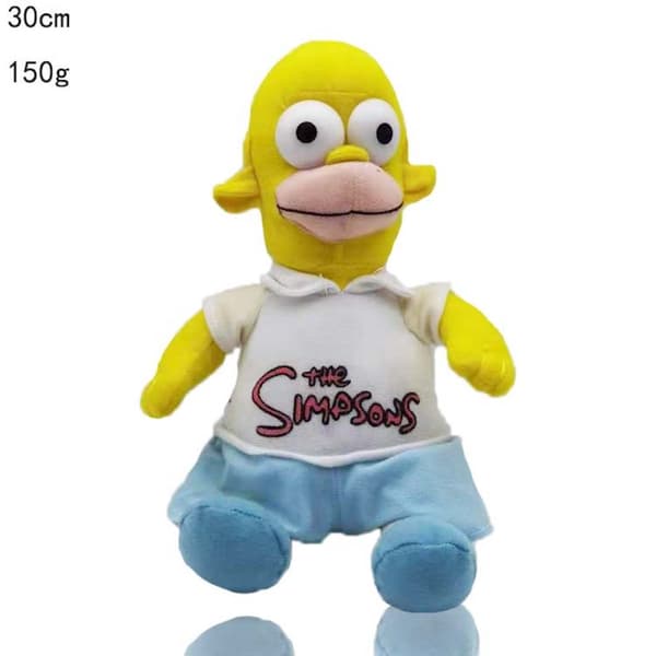 Simpsons Anime Plyslegetøjsdukke 30 cm