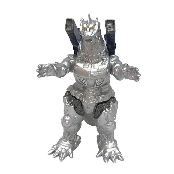 4 stk. Godzilla MechaGodzilla Ghidorah 7-9 cm PVC Kaiju samlefigursett