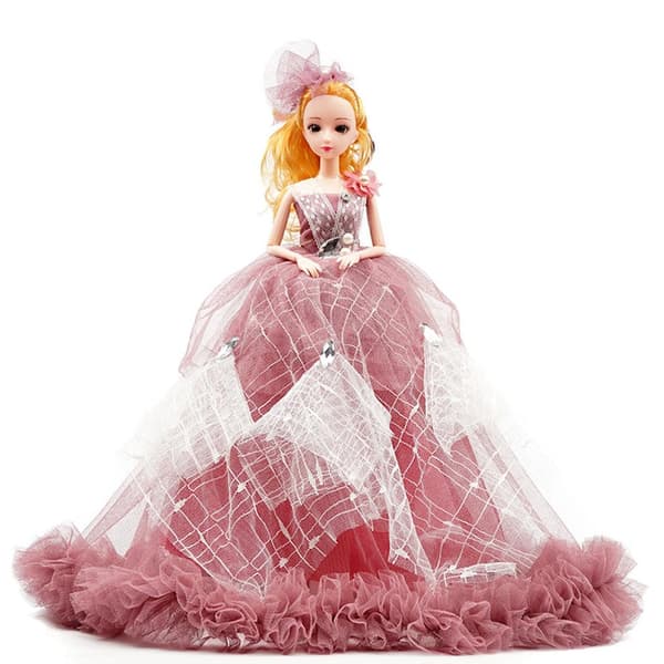 Bröllopsprinsessa Docka Flicka Figur Leksak Gåva 43cm