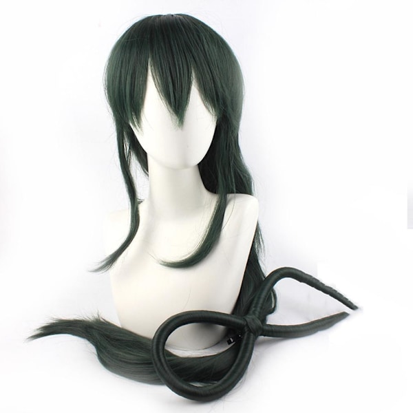 My Hero Academia Wigs 8 Shape Split Cosplay Peruk Cap Svart