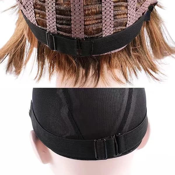 5-pack justerbara elastiska perukband, halkfria remmar för perukmakarkit