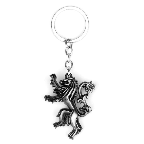 Game of Thrones House Lannister Anime Nyckelring Nyckelring Bag Hängande Nyckelring Julklapp