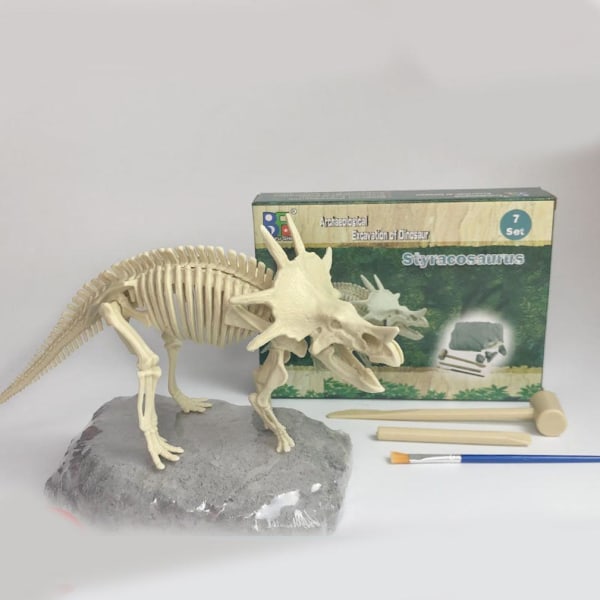 Styracosaurus Science Kits Utbildning Arkeologi Biologi Födelsedagspresent