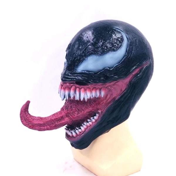 Venom Mask Skrämmande mask LED Luminous Cosplay Kostymrekvisita