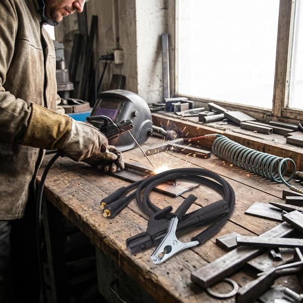 200A Elektrodeholder til svejsning med 1,5 m kabel til lysbue- og MMA-stangsvejsning