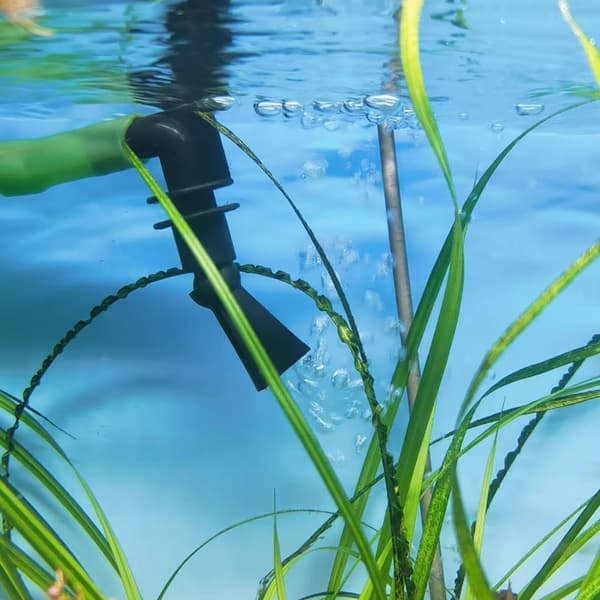 3 st. anknäbbsmunstycken för akvariepump, 360° roterande vattenutloppssats