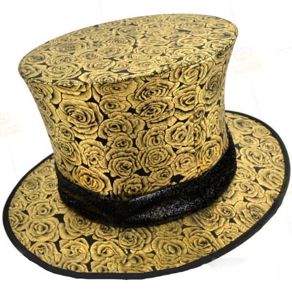 Vikbar magic hatt Golden Rose Hat Magic trick Magiker Närbild Rekvisita Jippon busverktyg