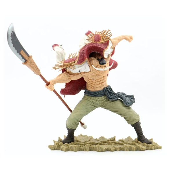 Figura One Piece Edward Newgate Barba Branca Anime Brinquedo Modell 24cm