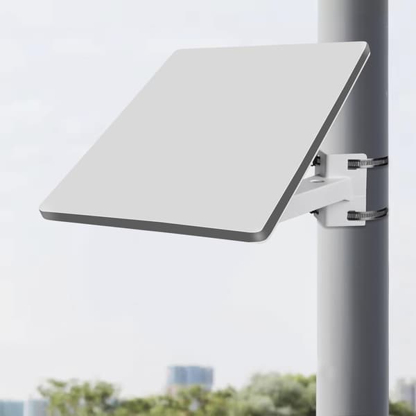 Justerbart stangmonteringsbrakettsett med adapter for mini-satellittantenne