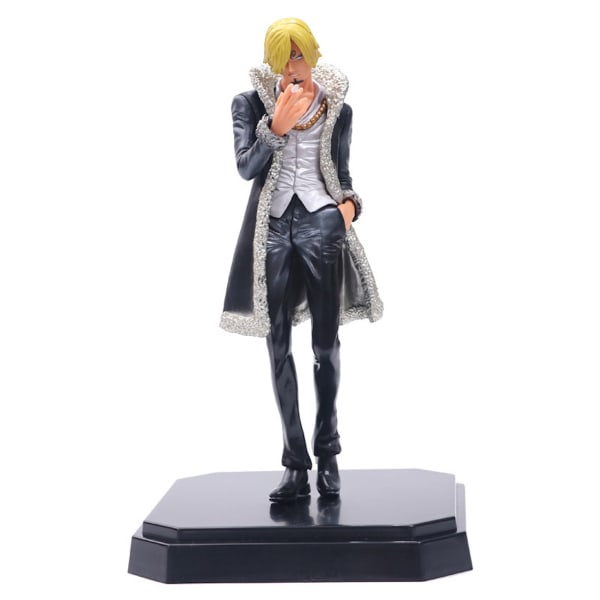 Boneco de ação de anime de peça única Sanji Modelo de brinquedo 22,5 cm