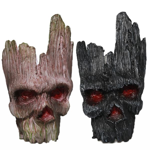 2 st Groot Träd Blomkruka Guardians Galaxyss Anime Figur Leksak Samlarobjekt Modell Dekoration Staty