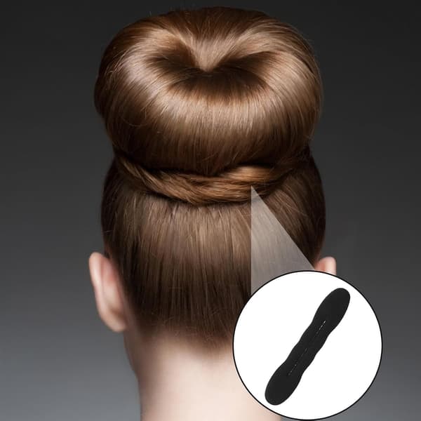 9 stk. Hårknold-maker svampesæt til fransk twist-styling