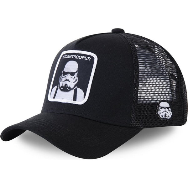 Stormtrooper cap Bekväm broderi Snapback Justerbar Mesh Sports Hat