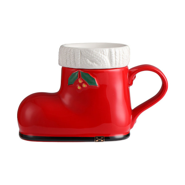 Christmas Boots Form Keramisk kaffemugg Tekopp Nyhet Present
