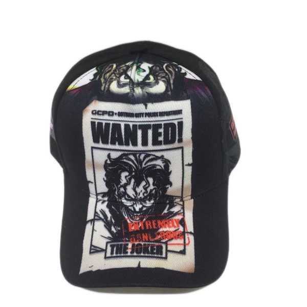 Joker Wanted Cap Sport Fritidshatt Snapback justerbar hatt