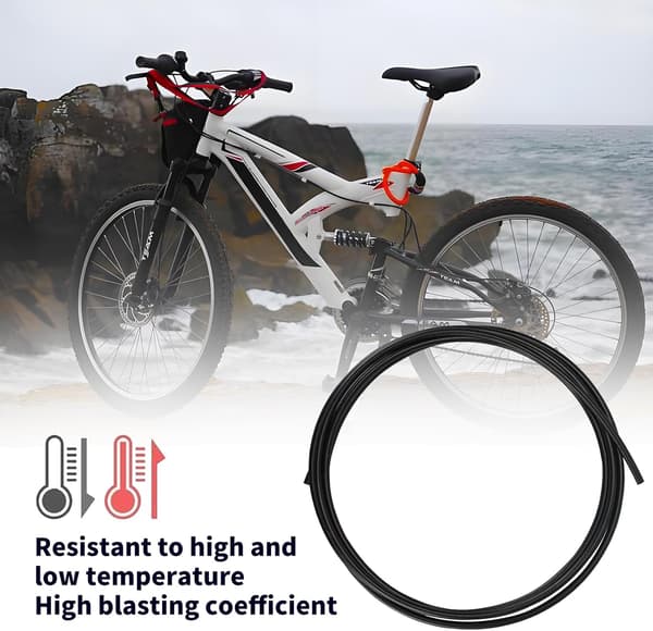 Hydraulisk bromsslangssats för cykel med 8 olivringar och insatser för BH59-system