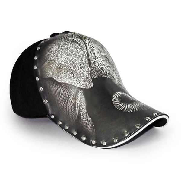Skiss Elephant Snapback-hatt Unisex i bomull Casual Baseballkeps Cap