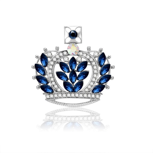 Highend Brosch Pin Crown Corsage Diamond Inlagd Alloy Girl Brosch