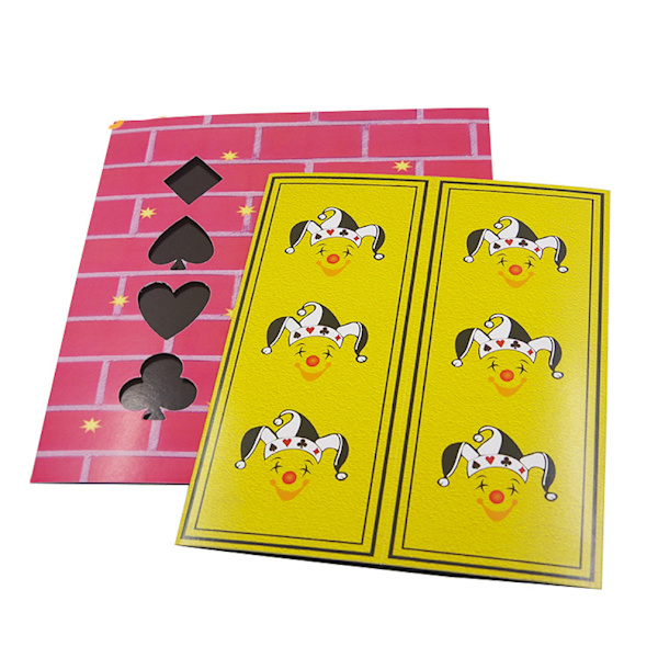 Magic Empty House Comes Out Saker Magic Trick Trollkarl Närbild Rekvisita Jippon Prank Tool