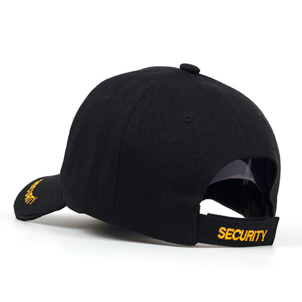 Säkerhetsbrev Broderade kepsar Mode Baseball Cap Hip Hop Cap Utomhus Golf Cap