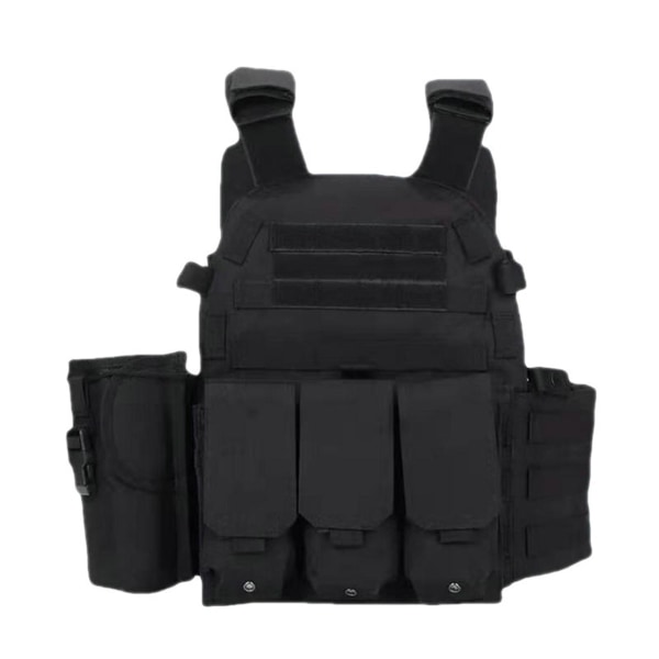 Sports Tactical Väst Utomhus Molle Jaktväst Justerbar modulär utrustning för träningsspel